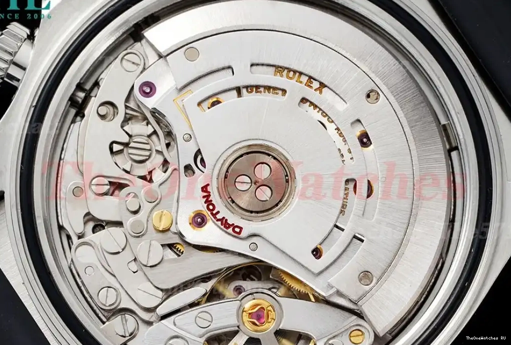 Clean Daytona DD4130 RU SS 40MM Grey Num 116519 0406